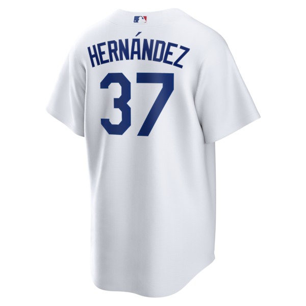 Teoscar Hernández Los Angeles Dodgers Nike 2025 World Series Home Replica Player Jersey - White
