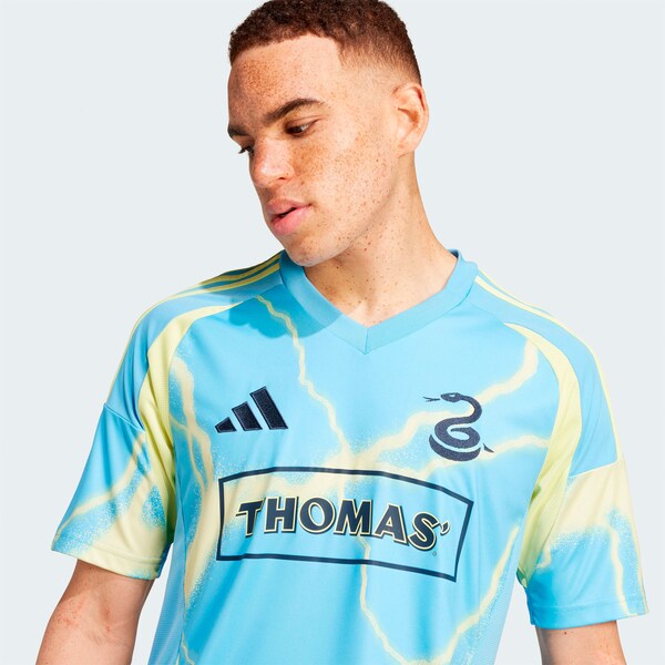 Philadelphia Union adidas 2025 The Voltage Kit Replica Jersey - Blue