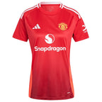 Alejandro Garnacho Manchester United adidas Women's 2024/25 Home Replica Player Jersey - Red