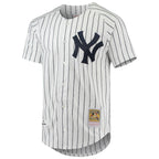 Derek Jeter New York Yankees 1997 Cooperstown Collection Authentic Jersey - White/Gray
