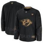 Nashville Predators  2024 Military Appreciation Practice Jersey - Black