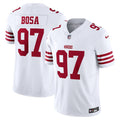 Nick Bosa San Francisco 49ers Nike  Vapor F.U.S.E. Limited Jersey - White