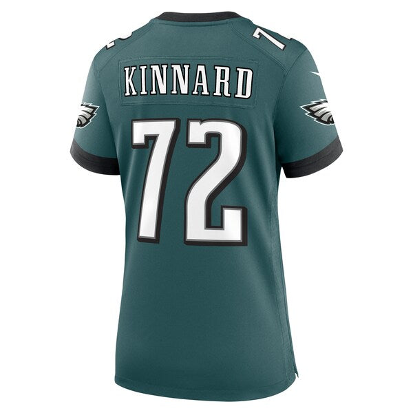 Darian Kinnard Philadelphia Eagles Nike Women's Team Game Jersey - Midnight Green