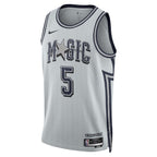 Paolo Banchero Orlando Magic Nike Unisex 2024/25 Swingman Player Jersey - City Edition - Silver