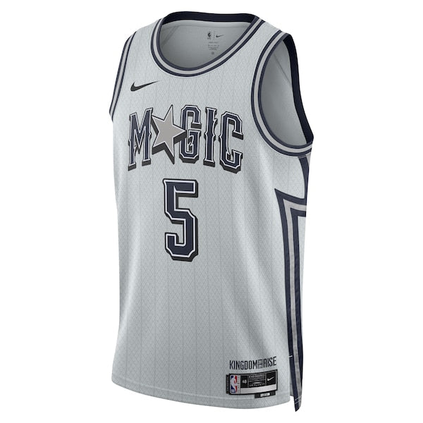 Paolo Banchero Orlando Magic Nike Unisex 2024/25 Swingman Player Jersey - City Edition - Silver