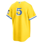 Enrique Hernandez Boston Red Sox Nike City Connect Replica Player Jersey - Gold/Light Blue