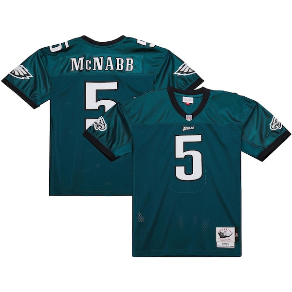 Donovan McNabb Philadelphia Eagles 1999  Authentic Throwback Retired Player Jersey - Midnight Green
