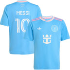 Lionel Messi Inter Miami CF adidas Originals Youth 2025 Third Replica Player Jersey - Blue