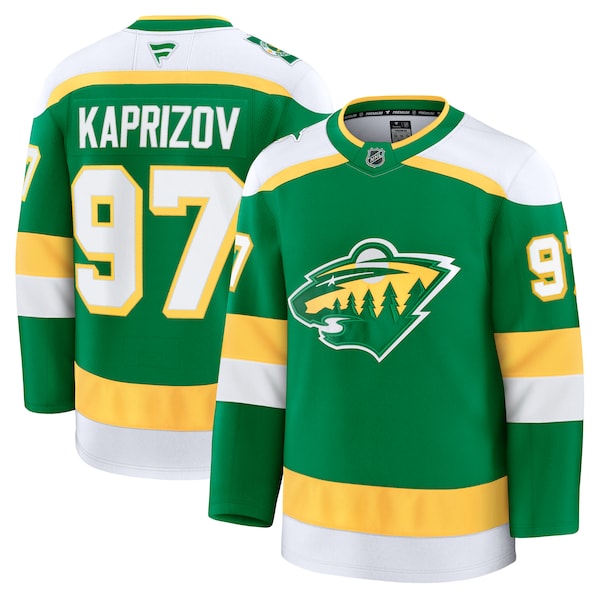 Kirill Kaprizov Minnesota Wild  Alternate Premium Jersey - Green