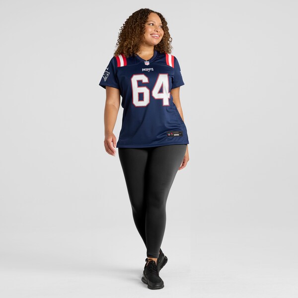 Layden Robinson New England Patriots Nike Women's  Game Jersey -  Navy