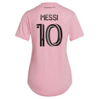 Lionel Messi Inter Miami CF adidas Women's 2024 The Heart Beat Kit Replica Jersey - Pink