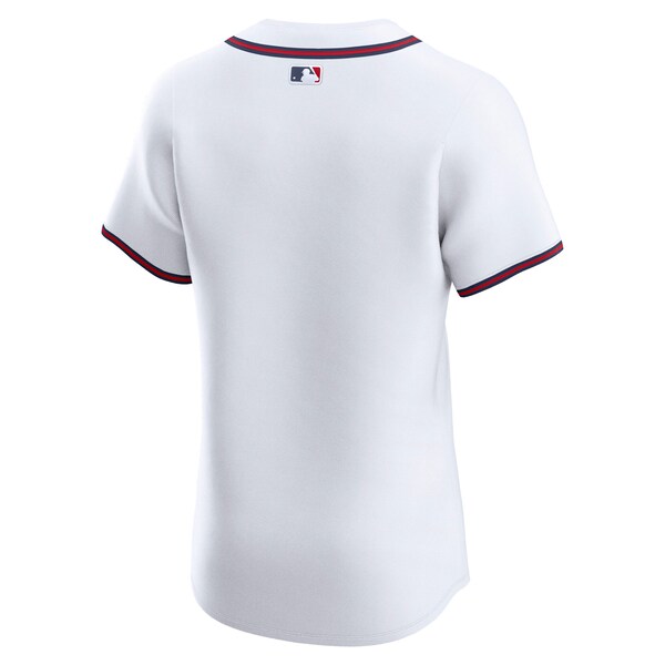 Atlanta Braves Nike Home Elite Jersey - White/Red/Navy