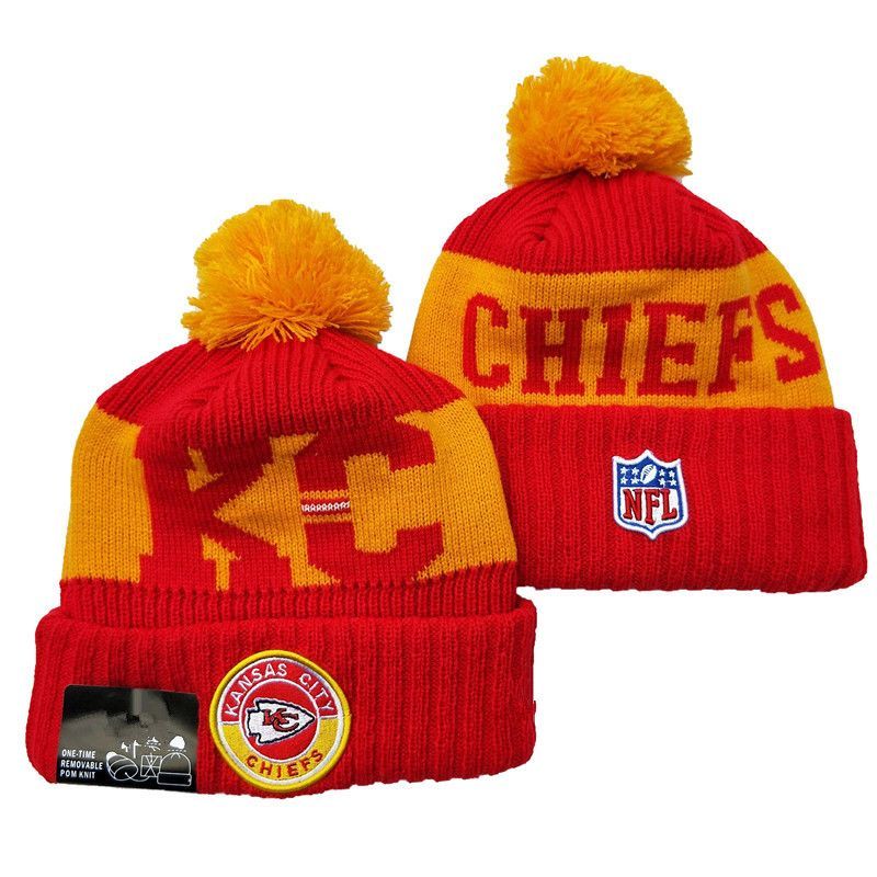 KANSAS CITY CHIEFS KNIT HAT