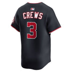 Dylan Crews Washington Nationals Nike Alternate Limited Jersey - Navy/White