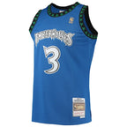 Stephon Marbury Minnesota Timberwolves 1996/97 Hardwood Classics Swingman Jersey - Blue