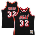 Harold Miner Miami Heat  1992/93 Hardwood Classics Swingman Throwback Jersey - Black
