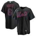 Starling Marte New York Mets Nike Alternate Replica Jersey - Black