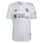 New England Revolution adidas 2022 Secondary Authentic Blank Jersey - White