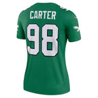 Jalen Carter Philadelphia Eagles Nike Women's Legend Jersey - Kelly Green