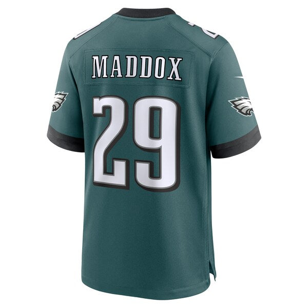 Avonte Maddox Philadelphia Eagles Nike Team Game Jersey - Midnight Green
