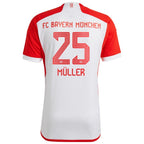 Thomas Müller Bayern Munich adidas Youth 2023/24 Home Replica Jersey - White