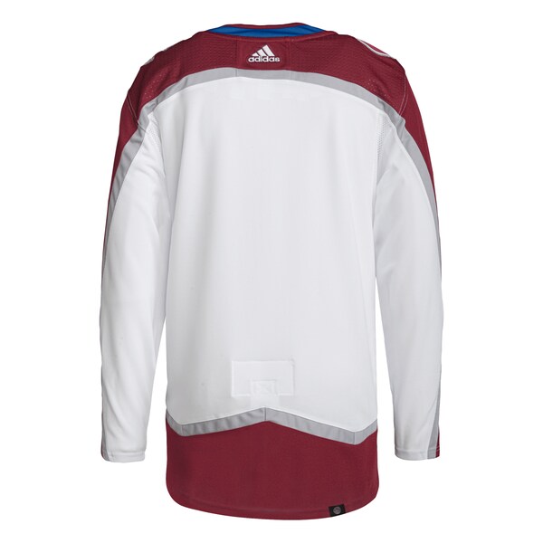 Colorado Avalanche adidas Away Primegreen Authentic Jersey – White