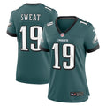 Josh Sweat Philadelphia Eagles Nike Women's Team Game Jersey - Midnight Green