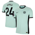 Reece James Chelsea Nike 2023/24 Third Match Authentic Player Jersey - Mint