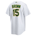 Seth Brown Athletics Nike Home Replica Jersey - White