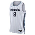 Jaren Jackson Jr. Memphis Grizzlies Nike Unisex 2025/26 Swingman Jersey - White - City Edition
