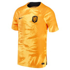 Netherlands National Team Nike 2022/23 Home Vapor Match Authentic Blank Jersey - Orange
