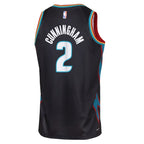 Cade Cunningham Detroit Pistons Nike Youth 2025/26 City Edition Swingman Jersey - Black