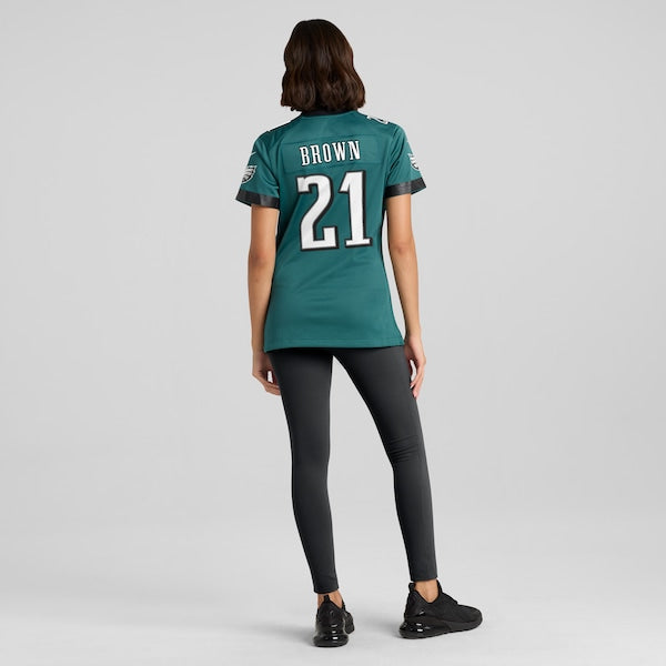 Sydney Brown Philadelphia Eagles Nike Women's Team Game Jersey - Midnight Green