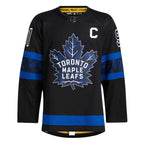 John Tavares Toronto Maple Leafs adidas Alternate Captain Patch Authentic Pro Player - Jersey - Black