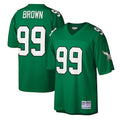 Jerome Brown Philadelphia Eagles Legacy Replica Jersey - Kelly Green