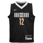 Ja Morant Memphis Grizzlies Nike Preschool  Swingman Replica Jersey - City Edition - Black