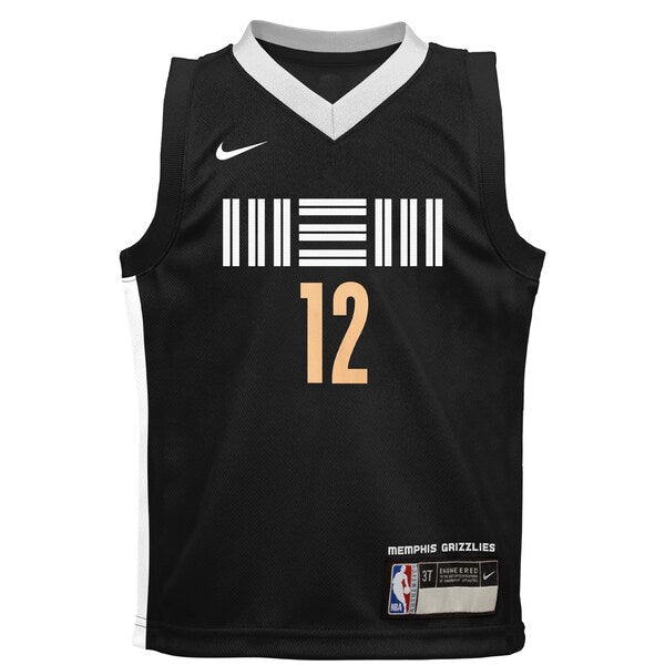 Ja Morant Memphis Grizzlies Nike Preschool  Swingman Replica Jersey - City Edition - Black