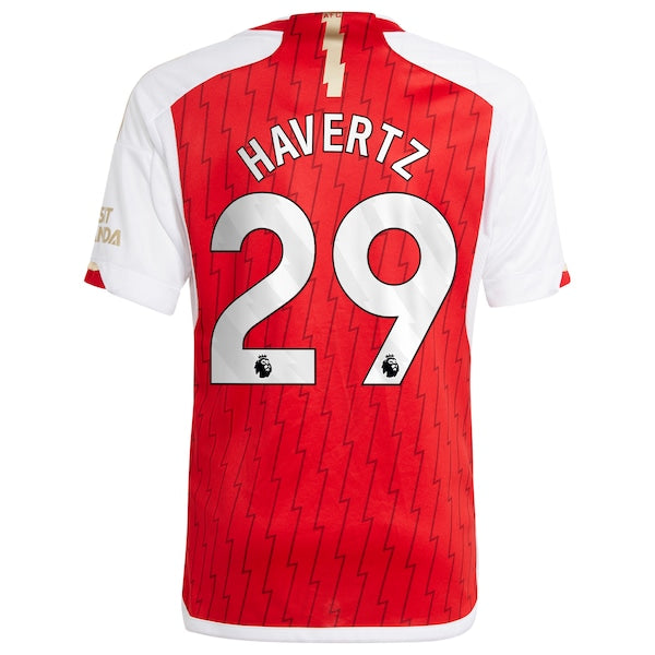 Kai Havertz Arsenal adidas Youth 2023/24 Home Replica Player Jersey - Red