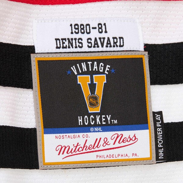 Denis Savard Chicago Blackhawks 1980-81 Power Play Jersey - Scarlet