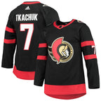 Brady Tkachuk Ottawa Senators adidas Home Primegreen Authentic Player Jersey - Black