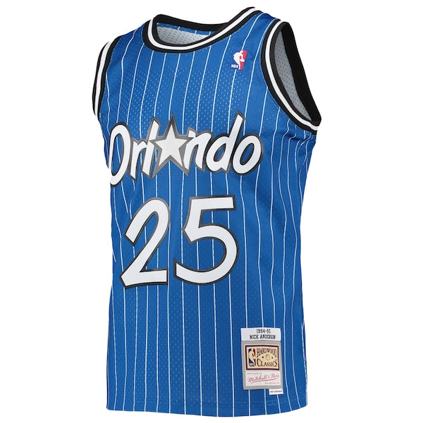 Nick Anderson Orlando Magic 1994/95 Hardwood Classics Swingman Jersey - Blue