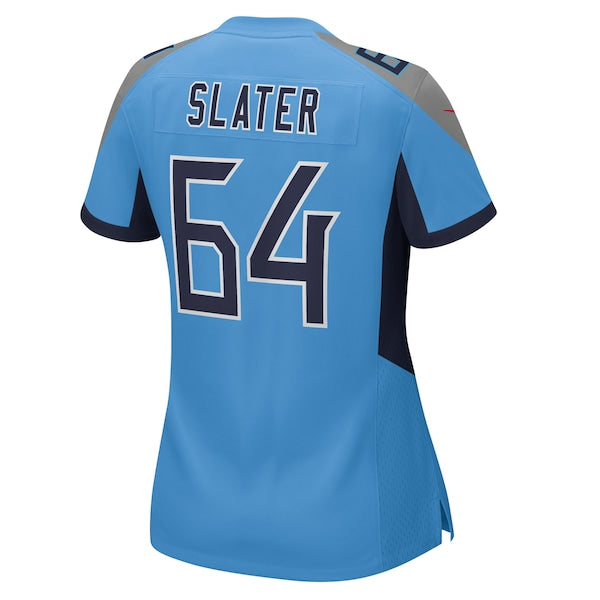 Jackson Slater Tennessee Titans Nike Women's Team Game Jersey -  Light Blue