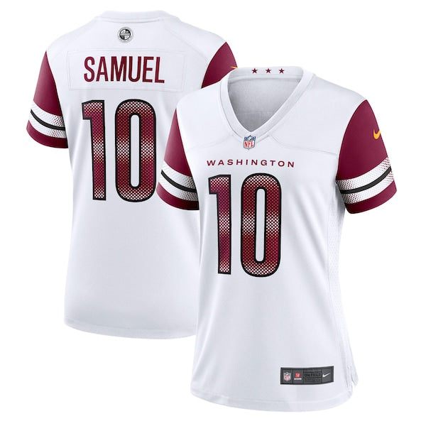 Curtis Samuel Washington Commanders Nike Women's Away Game Player Jersey - White