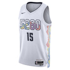 Nikola Jokic Denver Nuggets Nike Unisex 2024/25 Swingman Player Jersey - City Edition - White