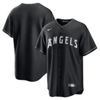 Los Angeles Angels Nike Official Replica Jersey - Black/White