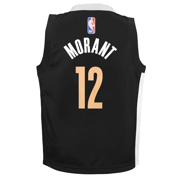 Ja Morant Memphis Grizzlies Nike Toddler Swingman Replica Jersey - City Edition - Black