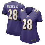 Trayvon Mullen Jr. Baltimore Ravens Nike Women's Team Game Jersey -  Purple