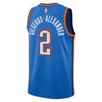 Shai Gilgeous-Alexander Oklahoma City Thunder Nike Unisex Swingman Jersey - Icon Edition - Blue