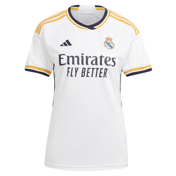 Aurélien Tchouaméni Los Merengues adidas Women's 2023/24 Home Replica Player Jersey - White/Navy