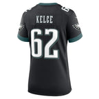 Jason Kelce Philadelphia Eagles Nike Alternate Game Jersey - Black/Green